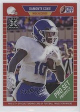2021 Leaf Pro Set Metal Red Rainbow /100 Damonte Coxie #19 fm0