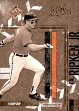 2004 Leather & Lumber Cal Ripken Jr #d /1000 Serial Parallel Orioles #18