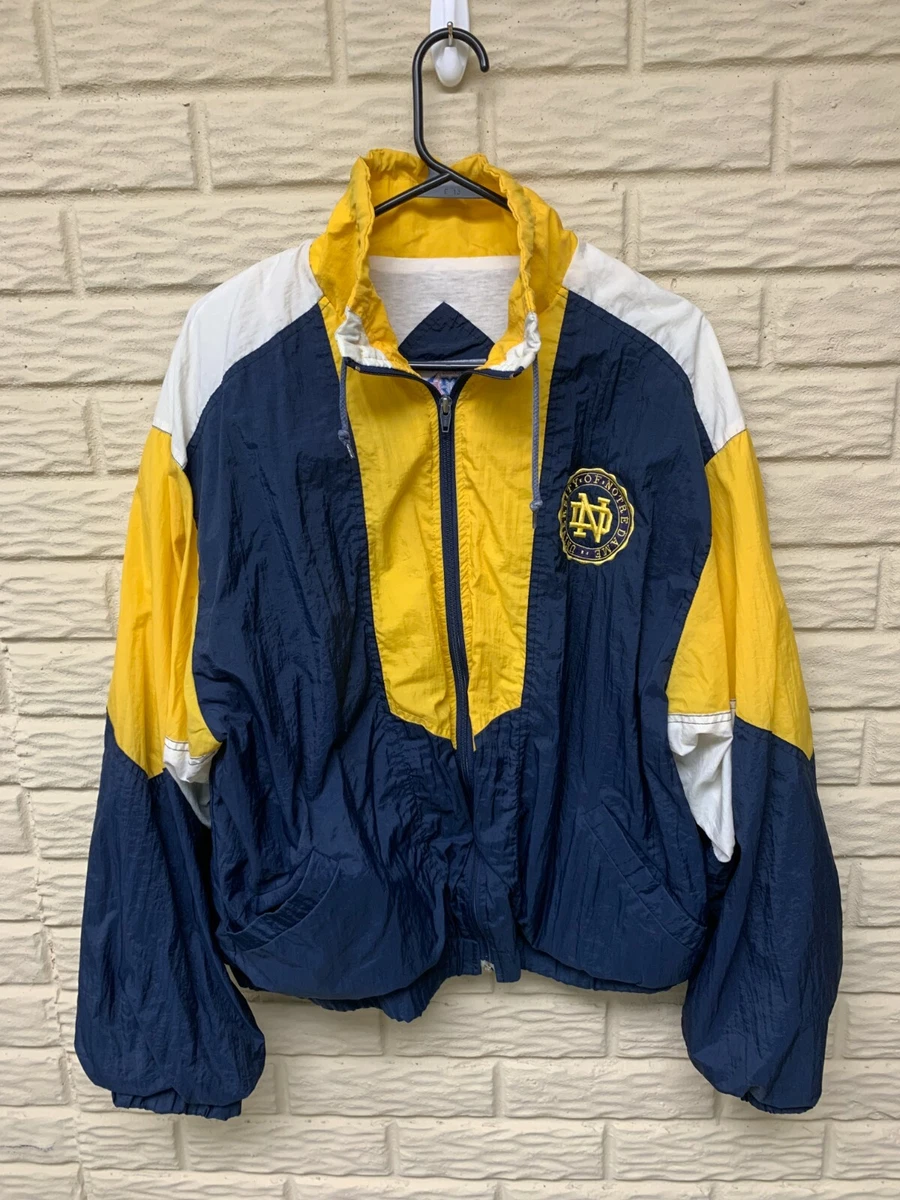 Vintage notre dame best sale windbreaker