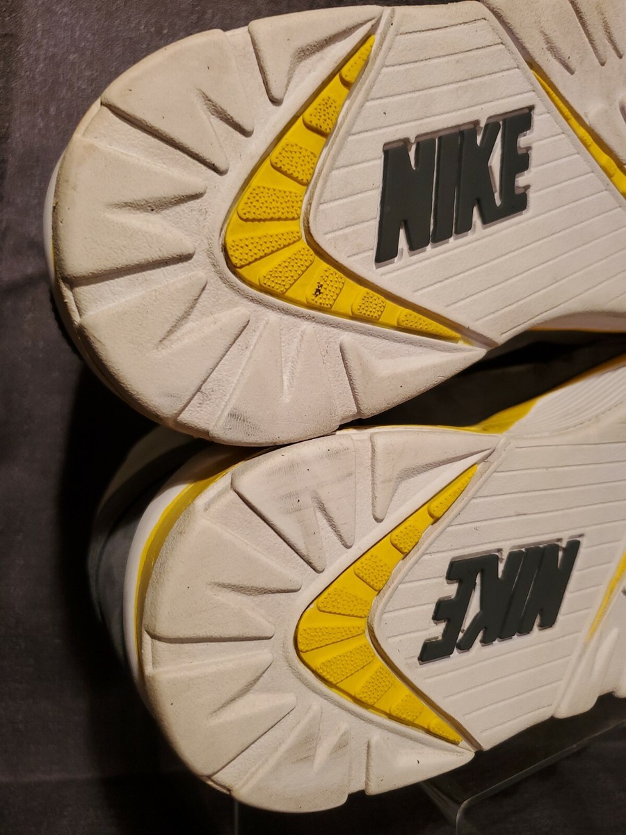 Nike Air Trainer SC High White Grey Lemon Size 14 #302346 Nike Air Trainer SC High White Grey Lemon Size 14 #302346