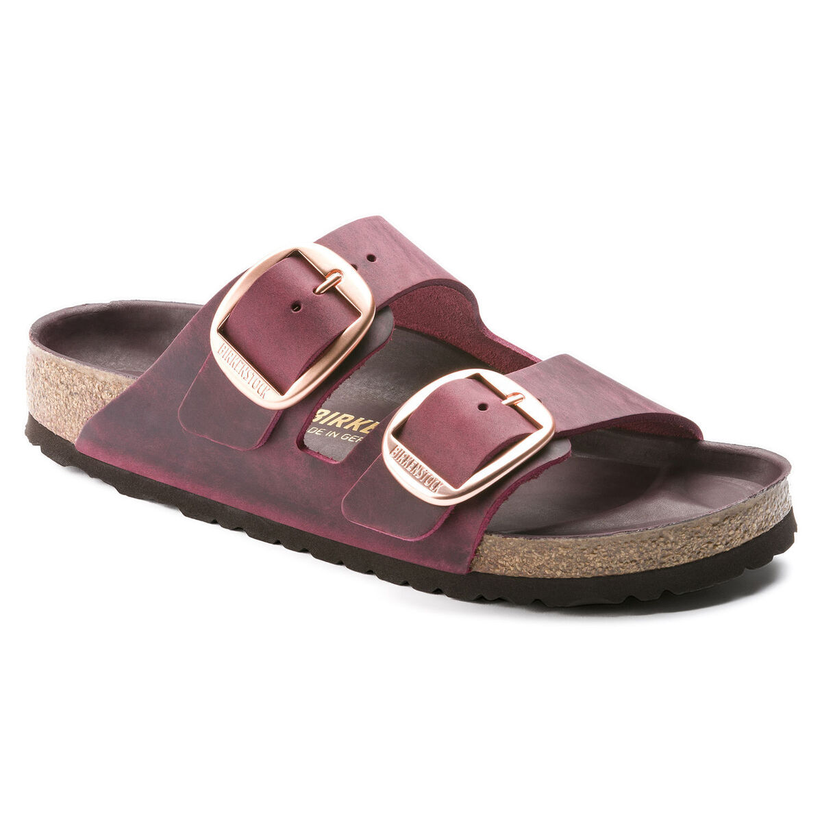 Birkenstock Leather ARIZONA Big Buckle Zinfandel 36 43 Birkenstock Leather ARIZONA Big Buckle Zinfandel 36 43