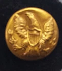 CIVIL WAR CUFF SIZE EAGLE BUTTON