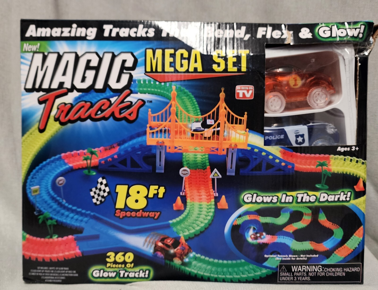 Ontel TRACKSMEGA-MC4 Magic Race Tracks Mega Set for sale online | eBay