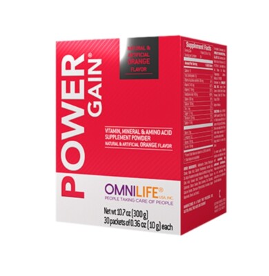 Power Gain / Power Maker Box with 30 packets 300 g.  Aumento De  Masa Muscular