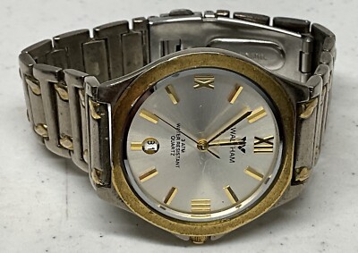 Waltham Date Quartz Watch Working II329 | eBay