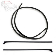 For Isuzu Tfr Luv 1991 - 97 Set Front Windshield Reveal Molding Seal Rubber
