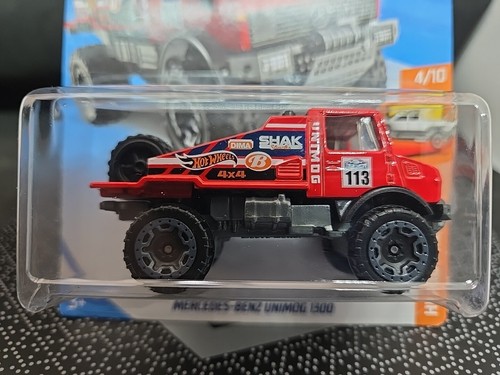 Hot Wheels Mercedes-Benz Unimog 1300 1/10 New/Sealed HW Search and Rescue - Picture 2 of 7