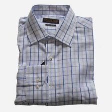 Donald Trump Blue Cloud Dress Shirt Men - MSRP $69.50 SALE $45