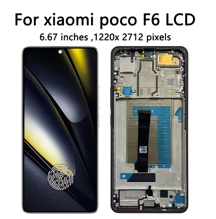 Pocoページ Original For Xiaomi Poco F6 24069PC21G LCD Display Touch Screen