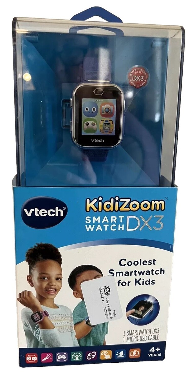 VTech KidiZoom Smart Watch DX3 Blue 3417765490002|