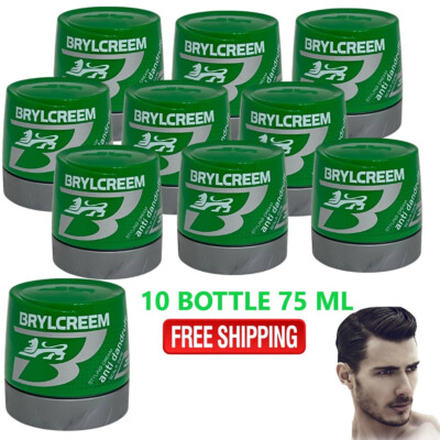 Brylcreem Aqua-Oxy Styling Cream Anti-Dandruff Scalp Care   75ml (Set of 10)