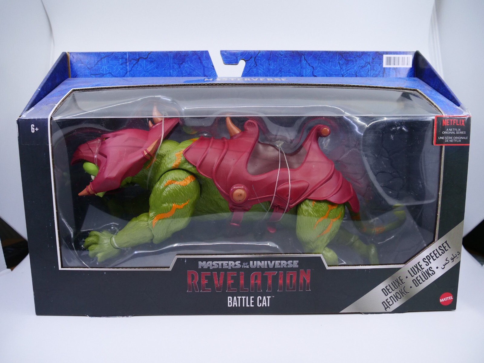 Figurine Battle Cat MOTU Masterverse Revelation articulée de 35 cm