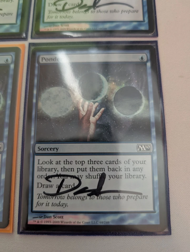Ponder Core Set 2010 (M10) misprint and signed playset * 4 - Image 3 of 4