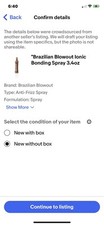 "Brazilian Blowout Ionic Bonding Spray 3.4oz