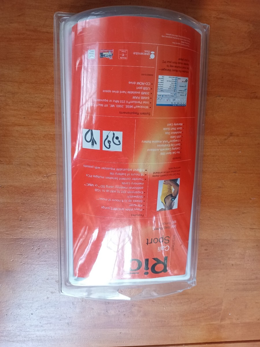 Rio Cali Sport Green ( 256 MB ) Digital Media Player for sale  