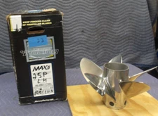 MERCURY MARINE PROP OEM MAX5. 48-8M0117989. 25 PITCH. 5 BLADE. LH. RECONDITIONED