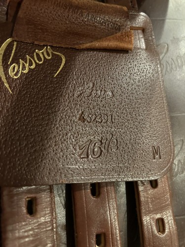 Pessoa 16.5 A/O Hunt Seat Saddle - Picture 9 of 9