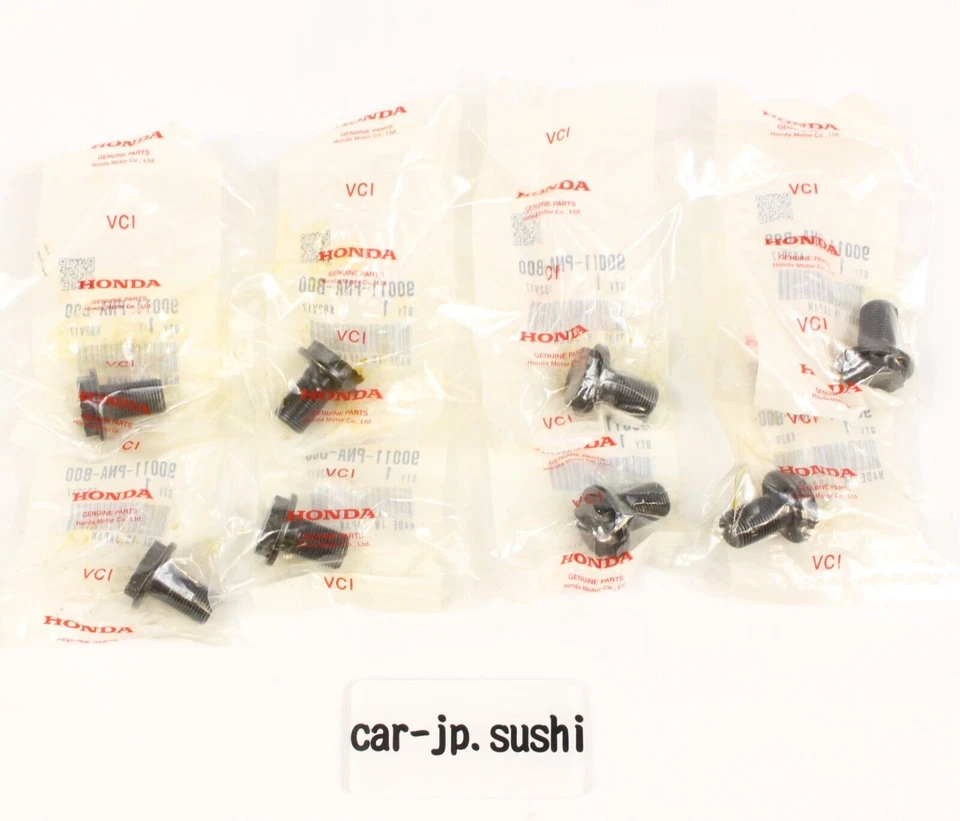 HONDA GENUINE ACURA CIVIC RSX TSX 'K20 K24 FLYWHEEL BOLT 8-SET 90011-PNA-B00 x8 - Image 4 of 4