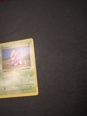 Shadowless Nidoran 55/102 - NM Near Mint - 1999 WotC Base Set