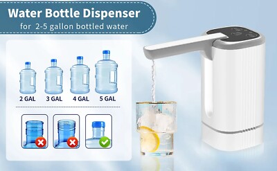 Smart Trinkflaschenpumpe Automatisch Elektrische Wasser Gallone Flasche Wiederaufladbar 