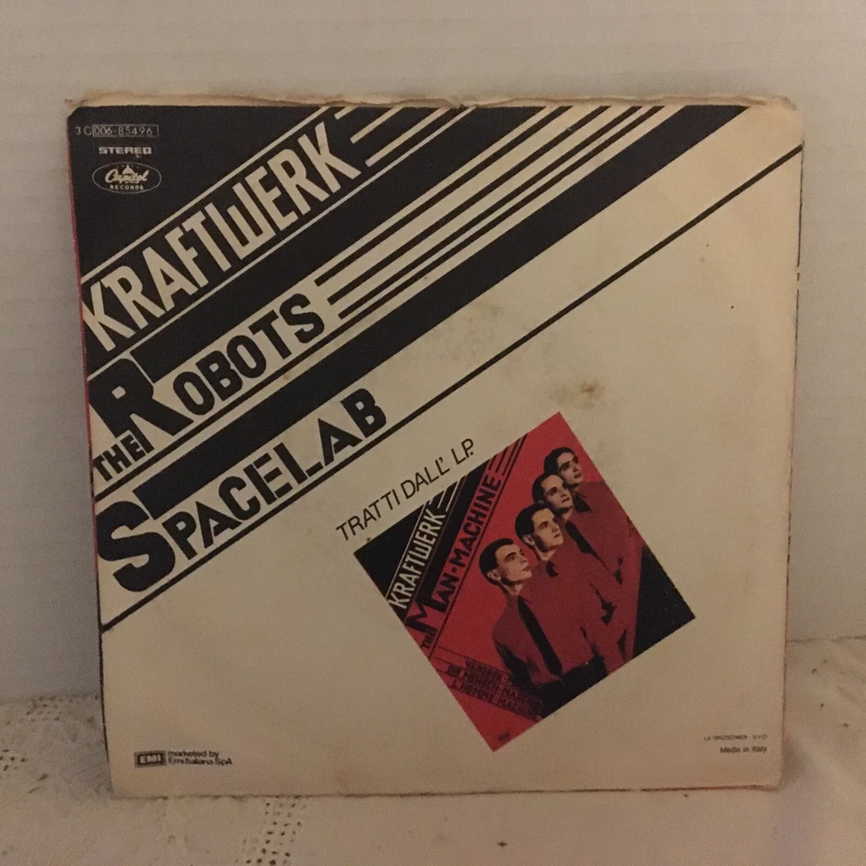 7" Single Vinyl Kraftwerk - The robots ITALY - Image 2 of 2