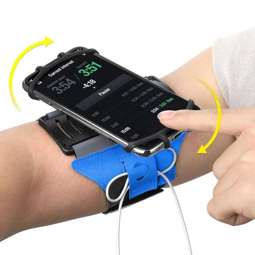 Telefon komórkowy Sportowy uchwyt na opaskę Bieganie Jogging Trening Siłownia Rower iPhone Galaxy - Zdjęcie 45 z 72