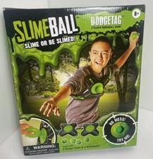 Diggin Slimeball Dodgetag Game Set. Slime Dodge-Balls Target Tag Vests