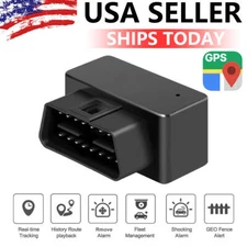 OBD2 GPS Real Time Tracker Vehicle Tracking Device OBD II  Car Truck Locator US