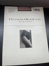 Donna Karan Just Sheer Control Top Pantyhose Style 266 DK Nude Small