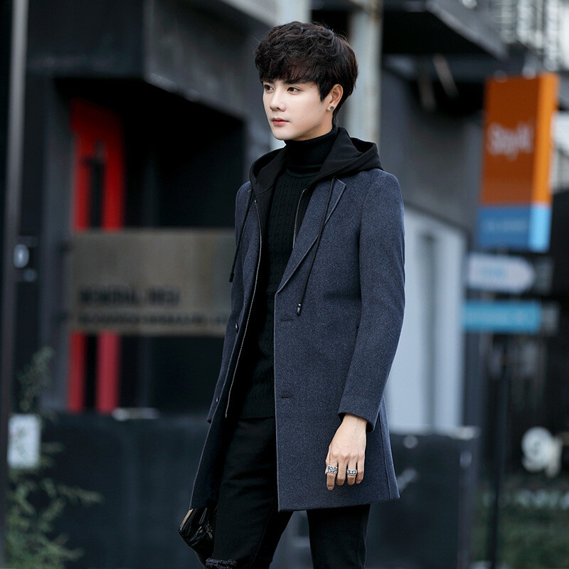 美品！OVERCOAT Hooded Wool Shirt Hooded Wool Shirt – OVERCOAT