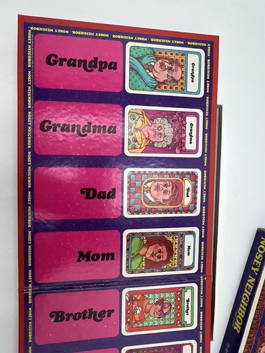 NOSEY NEAR CARD GAME Milton Bradley completo ottime condizioni con scatola vintage 1981 - Foto 9 di 13