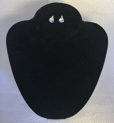 Boucles D'oreilles Pendantes Années 70 - Oxydes Articulés Imposants - Fermoir Dormeuse