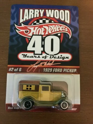 Hot Wheels Designs Wooden Ford vehículos diecast y de juguete