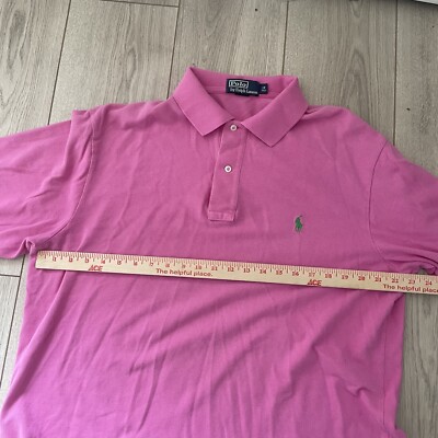 Polo Sport Ralph Lauren Vintage Pink Polo Shirt - Men's
