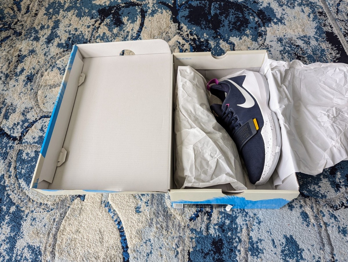 Nike PG 1 PG1 The Bait Paul George 878627-417 Blue Zoom Air 