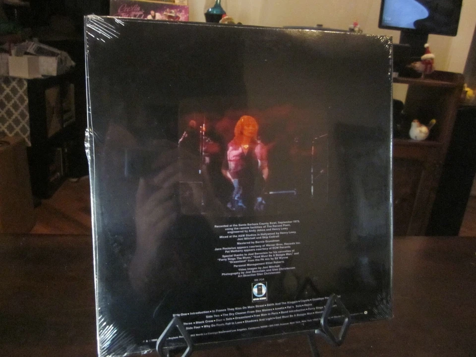 Joni Mitchell Shadows and Light Asylum 1980 Double Vinyl LP BB-704 - New Sealed - Image 4 of 4