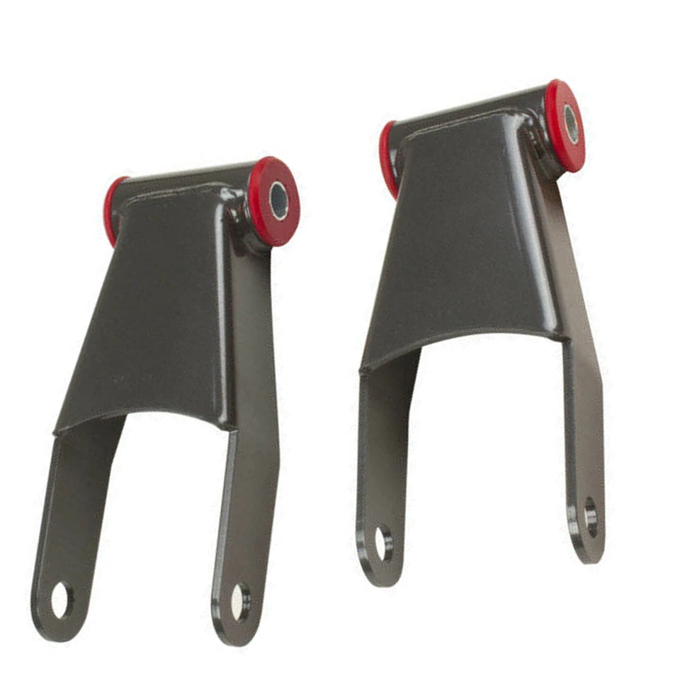 2" Rear Drop Shackles Fits 2011-2019 Chevy Silverado GMC Sierra 2500HD 3500HD - Image 2 of 4