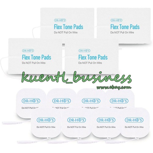 Reusable DRHO'S Pain System Pads Small Electrode Gel or Large Flex