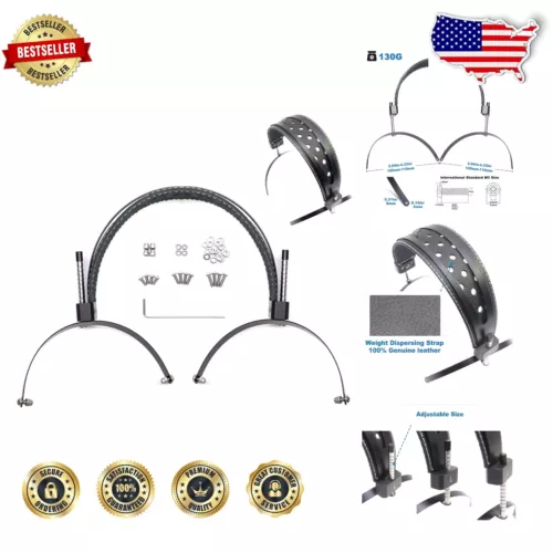 Durable Lightweight Leather Headband for Hifiman HE560 & SUSVARA Models
