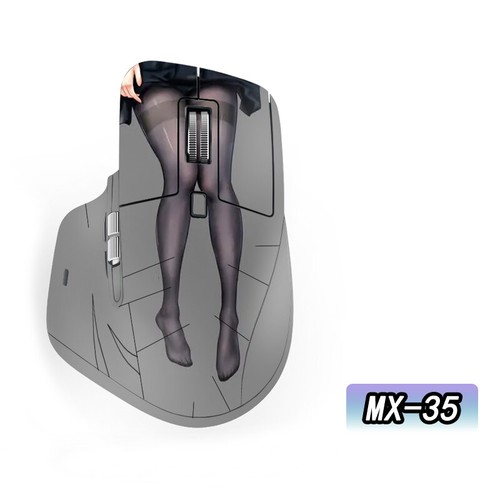 Mouse Stickers Cartoon matte For Logitech MX Master 3/3S Wireless Gaming Mouse - 第 11/45 張圖片