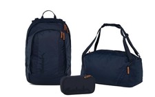 Satch Schulrucksack-Set AIR Nordic Blue 3-teilig, Kollektion 2025