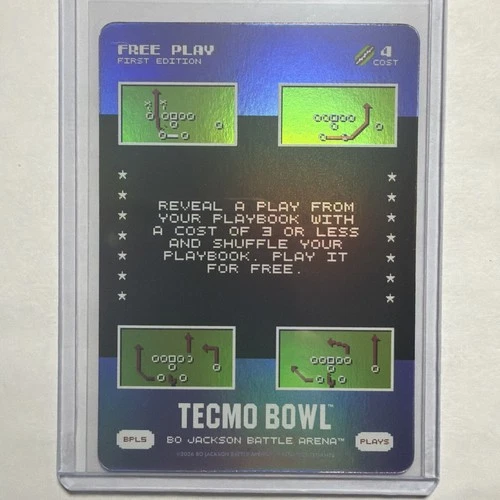 Free Play #BPL5 SSP Bonus Play 2026 Bo Jackson Battle Arena Tecmo Bowl Edition