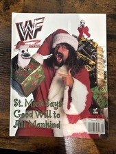 WWF Magazine December 1999 Mick Foley Mankind Christmas Cover Attitude Era WWE