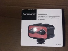 Saramonic SR-AX100 Battery-Free 2-Ch On-Camera 1/8” (3.5mm) Audio Mixer