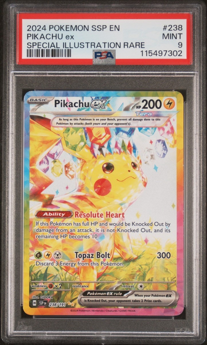 ポケモンカード　ピカチュウex 英語版　238/191 . ポケモンカード ピカチュウex 英語版 238/191 . - メルカリ