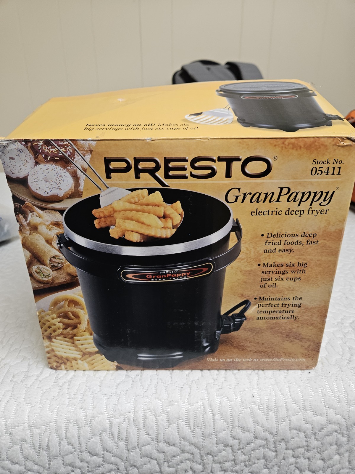 Presto 05411 GranPappy Electric Deep Fryer