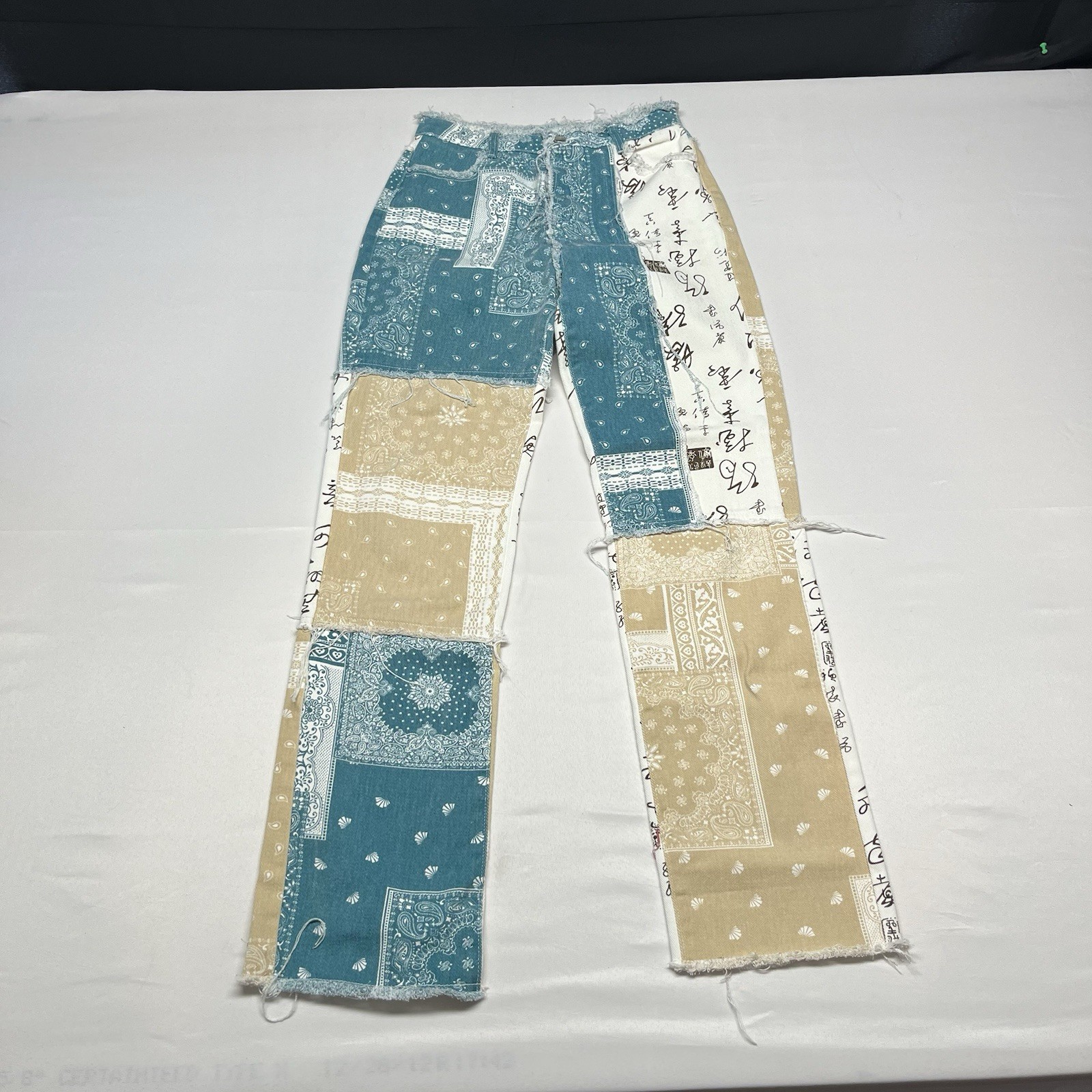 Vintage SHEIN Custom Patchwork Distressed Avante … - image 2