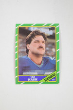 1986 TOPPS FOOTBALL #207 JOE NASH. SEATTLE SEAHAWKS. NM