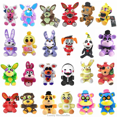FNAF Five Nights at Freddy's Plüschpuppe Spielzeug Plüschtiere Bär Foxy Sundrop Geschenk UK 