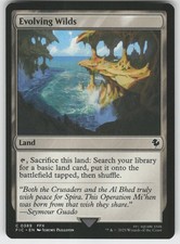 MTG Evolving Wilds Normal Commander: FINAL FANTASY #389 NM